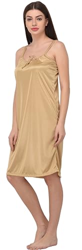 Image of You Forever Women Sexy Satin Striped Solid Above Knee Length Nighty, Loungewear, Nightwear, Sleepwear, Home Wear Short Nighty for Women Pack of 2
