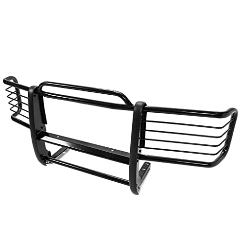 Kuafu Front Grille Brush Guard Compatible With 1988-1998 Chevy Silverado Gmc Sierra Bull Bar Front Bumper Grill Grille Guard Protector Brush Push Bar Black Steel Power Coated #TOP3