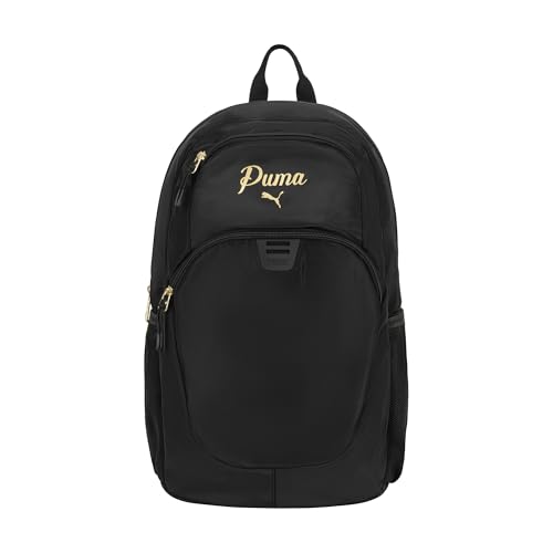 Image of PUMA Women's Poppy Backpack in Memory Cloth with Laptop Sleeve, Luggage Strap & Water Bottle Pockets