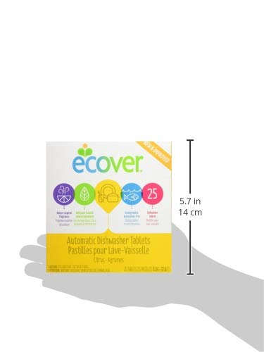 Ecover Automatic Dishwasher Soap Tablets, Citrus, 25 Count #TOP7