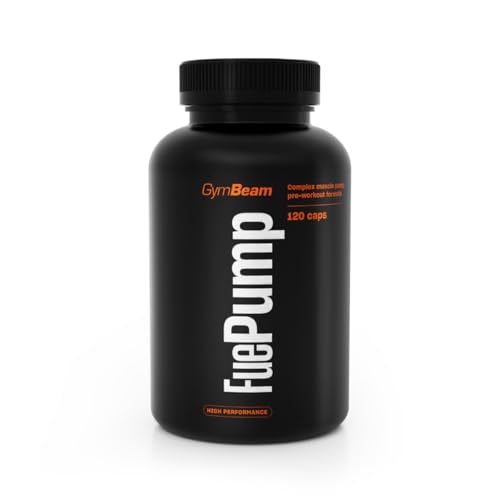 GymBeam FuePump (Kapseln) - Komplexes Pre-Workout-Supplement mit L-Arginin, L-Citrullin, Rote-Bete-Extrakt & Traubenkernextrakt, angereichert mit Vitamin B3, effektive Nährstoffversorgung der Muskeln