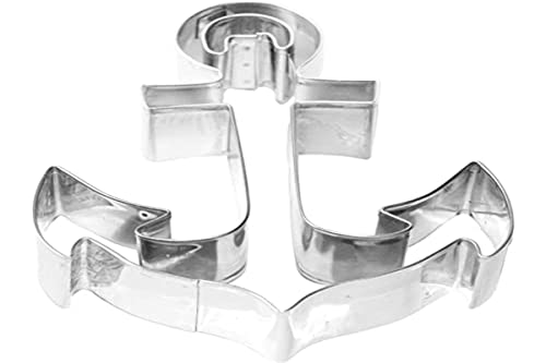 Birkmann - Molde para galletas (acero inoxidable, 11 cm), diseño de ancla Cover