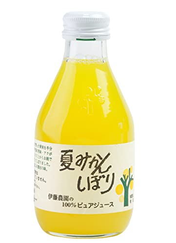 伊藤農園 100%ピュアジュース (夏みかん, 180ml)