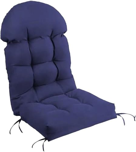 Coussin de chaise Adirondack bleu imperméable résistant aux intempéries - 2