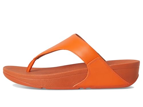 Image of FitFlop womens Lulu Leather Toe Post