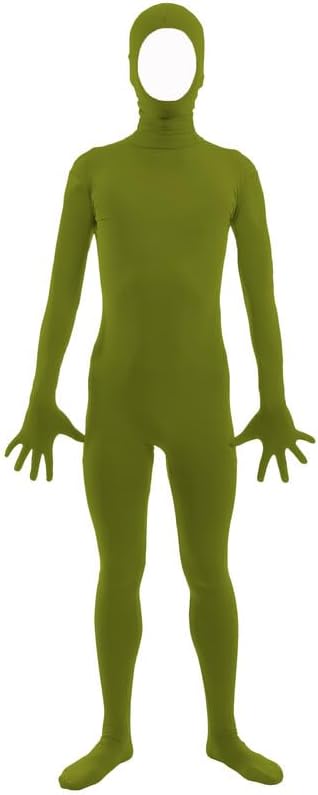 Men's and Women's Face Open Spandex Halloween Costumes Bodysuits