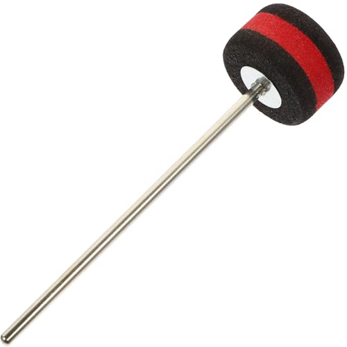 Pedal de Batería Profesional ERINGOGO Negro-Rojo miniatura 1