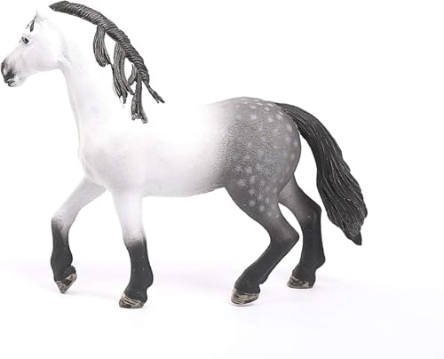 SCHLEICH HORSE CLUB | Stallone andaluso 13821 | cavallo ricco di dettagli | idea regalo perfetta per bambine e bambini | cavallo giocattolo 5 anni | 14 x 4 x 11 cm