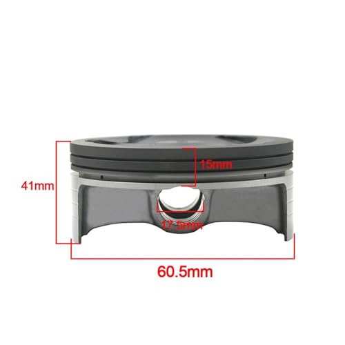 Kit segments de piston 95mm STD pour moto WR450F et YZ450F - 2