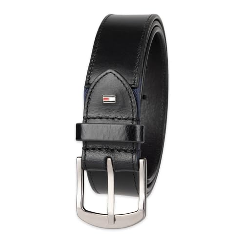 Tommy Hilfiger mens Everyday Casual Jean Belt With Classic Harness Buckle