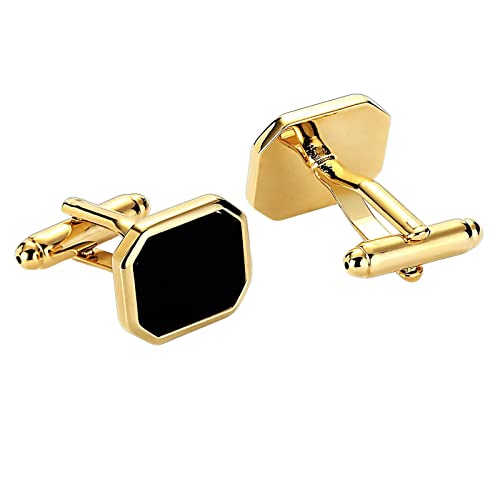 Gemelos de acero inoxidable para hombre miniatura 1