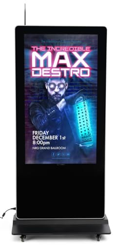 Image of Displays2go Double-Sided Digital Non-Touch Display with 1080p Sharp Resolution (DF055NLBD2)