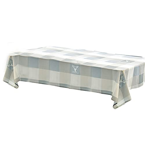 Nappe rectangulaire style nordique pour table de cuisine