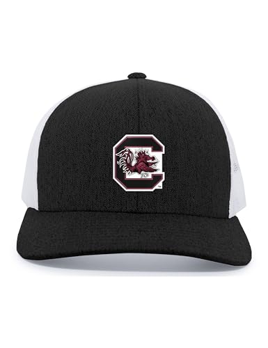 Pacific Headwear NCAA University of South Carolina Heather Trucker Snapback Cap OS