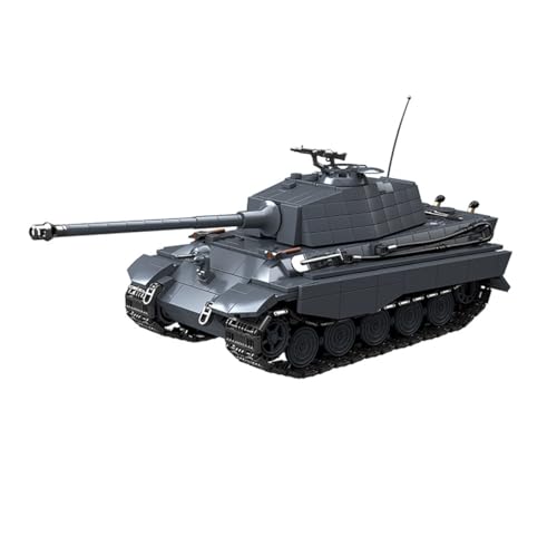 Zorwlodc WW2 Tank Building Set, Military Royal Tiger Tank Model, 1500+ PCS, Military Building Block Compatible with Lego