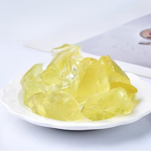 Cuarzo Citrino en Bruto, Citrino Piedra Natural, 100g Cuarzo Citrino Piedra Natural, Cristales Curativos de 3 Cm y 5 Cm, Difusor de Aromaterapia, para Meditación, Equilibrio de Chakras