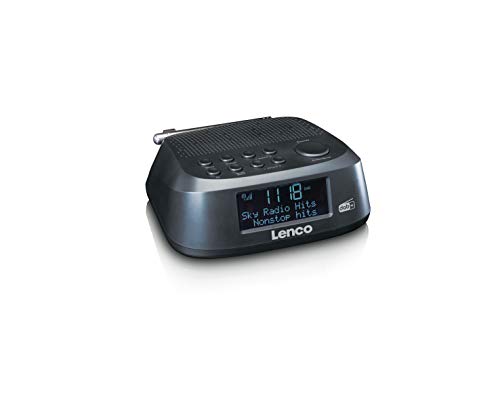 Lenco CR-605 Wekkerradio - Dab+ en FM-radio - 2,6" LCD-scherm - 30 memorabele stations voor elke Dab+ en FM - Twee uur wakker worden - Snooze-functie en Dimmer - Zwart - Image 5