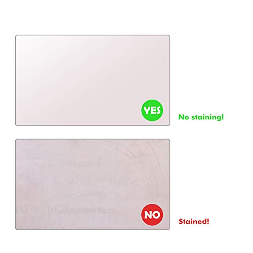 Feuilles magnétiques effaçables réutilisables rouges LLPT 6x