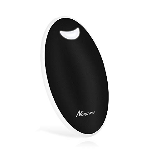 ANCROWN Hand Warmers Rechargeable, 3300mAh Electric USB Pocket Size Double-Sided Body Heater Portable Reusable for Indoor Use, Outdoor Hiking Camping