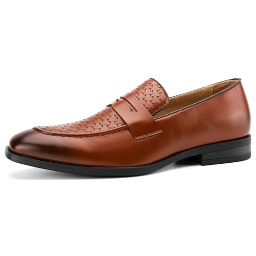 Image of JITAI Mens Velvet Loafers Dress Shoes Loafers for Men Tuxedo Suit Shoes