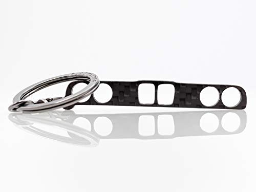 BlackStuff E30 M3 Serie 3 Cadena De Claves Llavero De Fibra De Carbono Cover