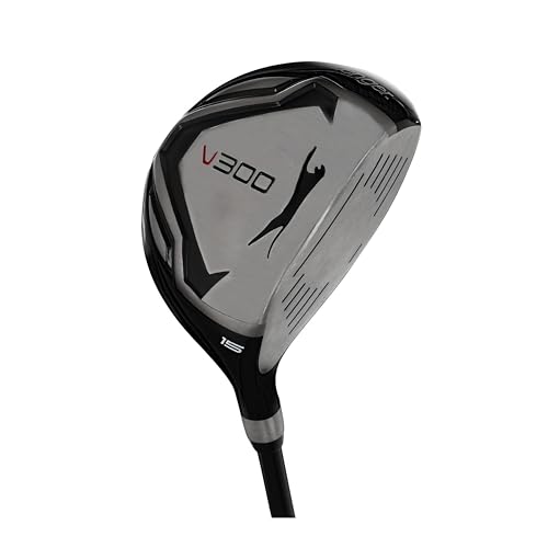 Slazenger Mens VS Golf Fairway Graphite Shaft Right Hand 3 Fairway - 15 Degrees