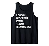 leichtes, klassisch geschnittenes Tank Top, doppelt genähte Ärmel und Saumabschluss