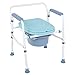 Zoternen Silla de Habitación con Inodoro Plegable Carga 290KG Antideslizante Silla de...