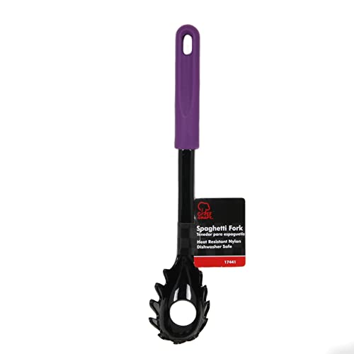 Chef Craft Basic Nylon Pasta/Spaghetti Fork, 11.5 Inch, Purple #TOP1