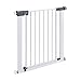 Safety 1st Protezione per scale Quick Close - Cancelletto di sicurezza in metallo con Secure Tech, morsetti di fissaggio, per bambini tra i 6 e 24 mesi, Bianco 73 x 80 cm