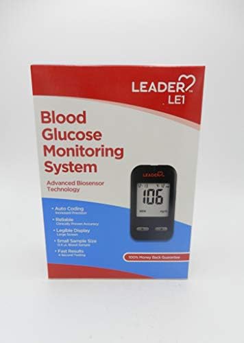 Leader Blood Glucose Meter 1 ct Pack of 1