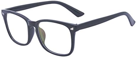 ALWAYSUV Blue Light Blocking UV Headache Anti Eye Eyestrain Myopia Shortsighted Nearsighted Eyeglasses for Men Women -1.5