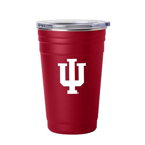 Image of Logo Brands NCAA 22 oz Stainless Steel Tailgate Cup -Double Wall Vacuum-Sealed Durable For Hot & Cold Drinks, Perfect for Gameday & Tailgating