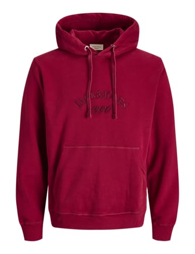 Sweat à capuche rouge homme Jack & Jones Jorbleecker taille XL