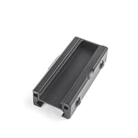 SBGJMY Taktisches Picatinny-Taschen-Panel aus Aluminium, PEQ-Taschenlampe, Druckpolster, Lichtschalter-Halterung für 20 mm Picatinny-Schienensystem (schwarz)