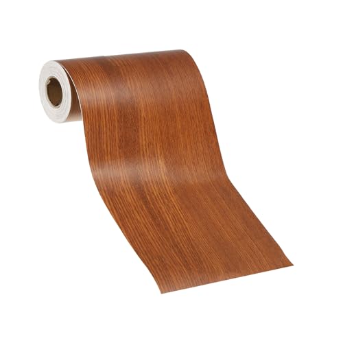 Ruban adhésif bois teck réaliste et imperméable pour rénover une table
