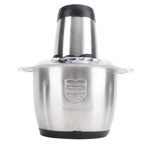 Fafeicy COMENTO DE ALEMA 300 W con Motor DE Alta Eficiencia, Máquina DE Cocina DE Acero Inoxidable para la Cocina en Casa en la (EU enchufe 220V)