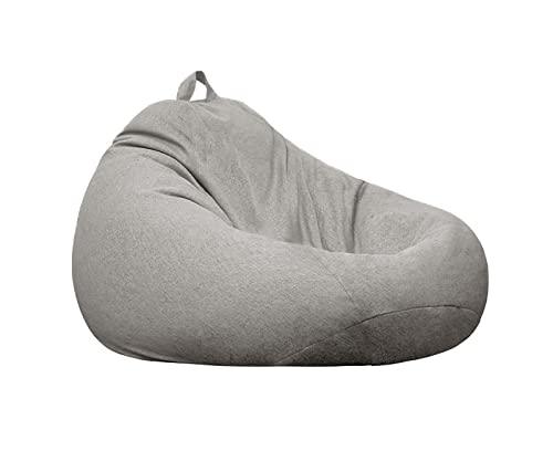 Funda de puf lavable de tela de lino suave de alta calidad para adultos y 80 x 100 cm