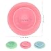 DOITOOL 3pcs Silicone Suction Plate Double Sided Suction Cups Silicone Utensil Rest Sucker Pads for Plate Silicone Grip Dish Suction Cup Plates Plate Bowl Fixing Pad Suction Pads