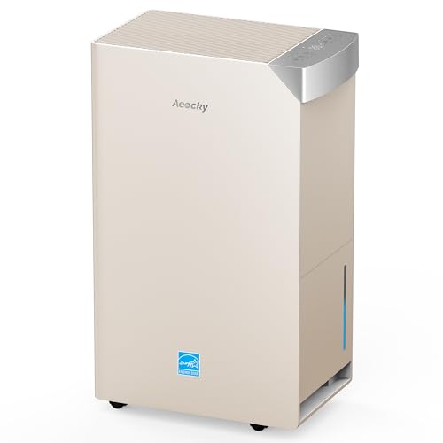 AEOCKY 74 Pint/D 4500 Sq.Ft Smart Compressor Dehumidifier