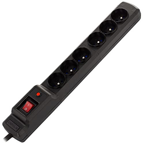 ARMAC Surge Protector Multi M6 10 m 6 x Brake Outlets Black, multi-coloured - Image 2