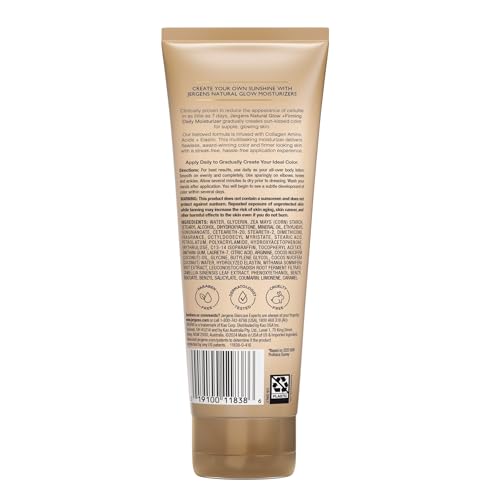 Jergens Natural Glow +Firming Self Tanner Body Lotion, Medium to Deep Skin Tone, Sunless Tanning Moisturizer with Collagen and Elastin, Helps to Visibly Reduce Cellulite, 7.5 Oz, Pack of 2 image 13