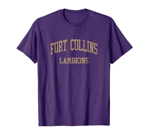 Fort Collins High School HS Fort Collins CO Vintage Sports T-Shirt