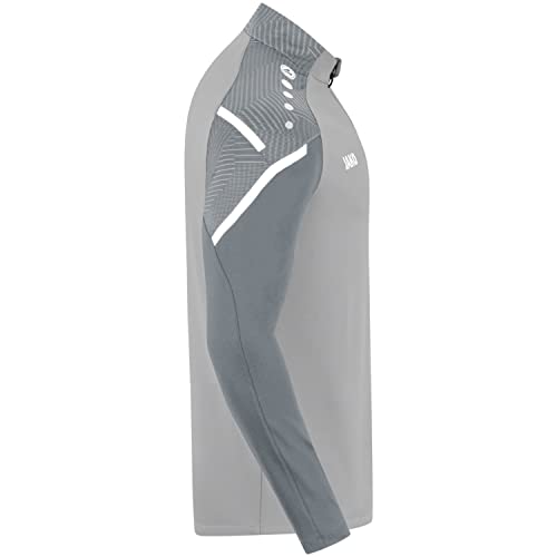 JAKO Herren Ziptop Performance, Soft Grey/Steingrau, 3XL – Ansicht 4