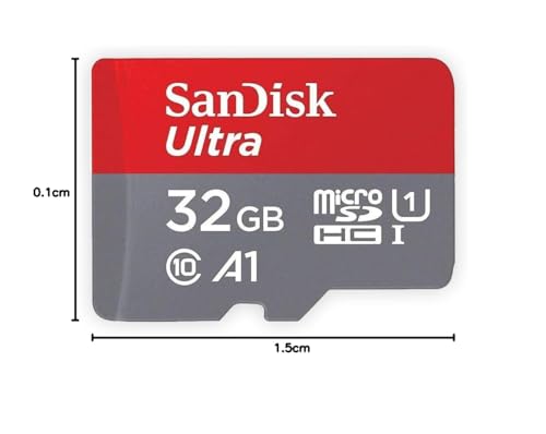 SanDisk 32GB Ultra® microSDHC 120MB/s A1 Class 10 UHS-I