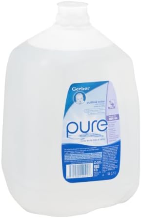 Gerber Pure Purified Water, 128 OZ (Pack of 6)