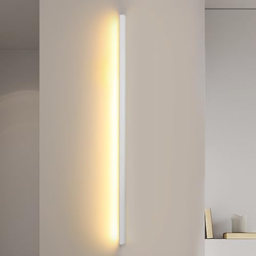 Luz de Pared Lineal LED con Difusor Acrílico Antideslumbrante de Diseño Minimalista