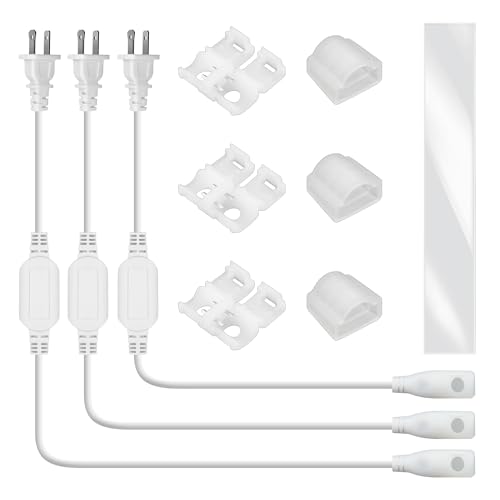 Tira LED COB 3 m 110V 3000K Blanco cálido impermeable miniatura 6