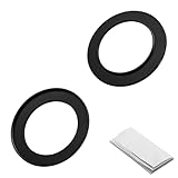 BCMCZCDC 1 Stück Step Up Ring Filter-Adapterring 58-77mm,Objektiv-Adapterring für Filter aus Aluminium-Legierung in Flugzeugqualität+1pcs Objektivreinigungstuch (58-77mm)