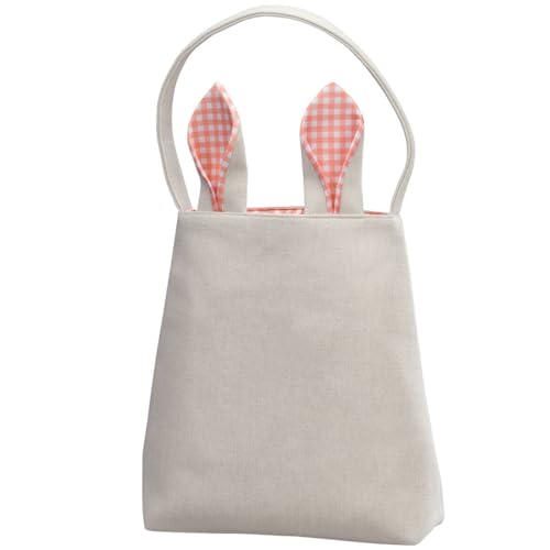 Fox Valley Traders Bunny Bag with Orange Gingham